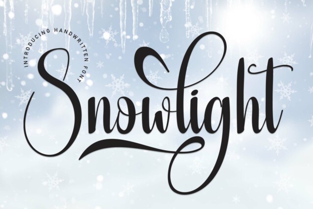 Snowlight Script Font - Download Free Font