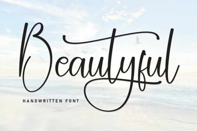 Beautyful Script Typeface - Download Free Font