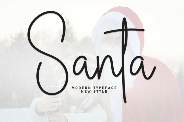 Santa Script Font - Download Free Font