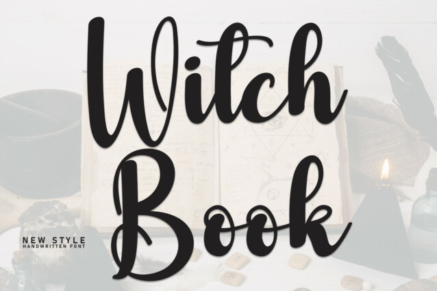 Witch Book Script Font - Download Free Font