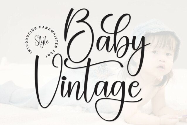 Baby Vintage Script Font - Download Free Font