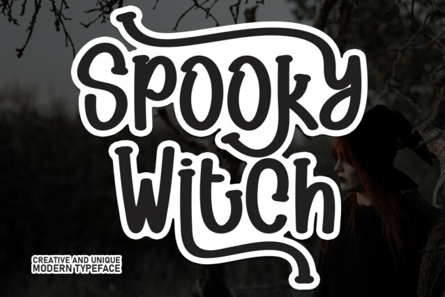 Spooky Witch Display Font - Befonts