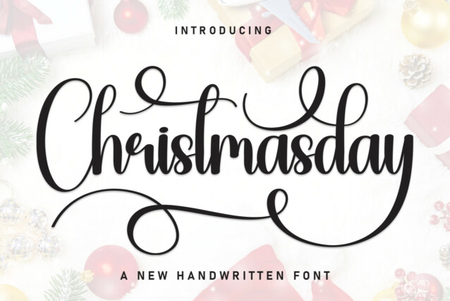 Christmasday Script Font - Download Free Font