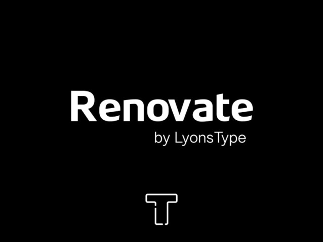 LT Renovate Font Family