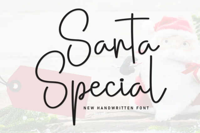 Santa Special Script Font - Download Free Font