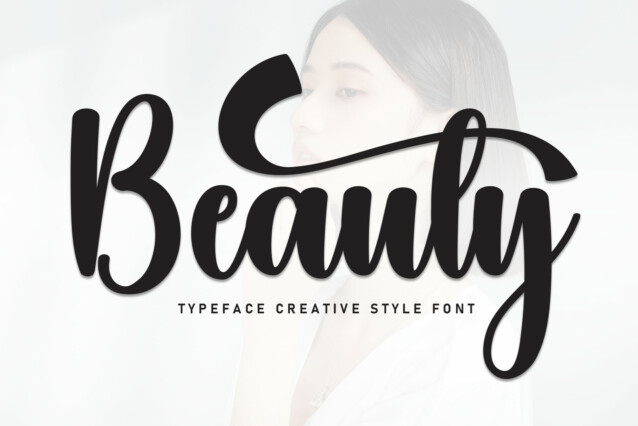 Beauty Script Typeface - Download Free Font