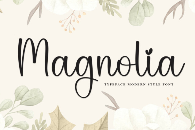 Magnolia Script Typeface - Download Free Font