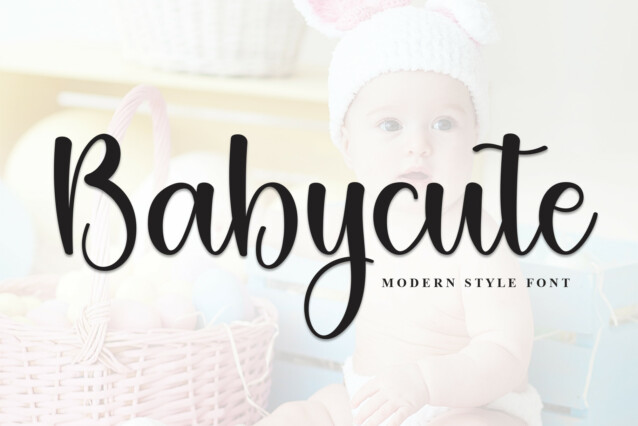 Babycute Script Font - Download Free Font