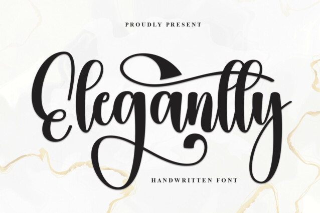 Elegantly Script Typeface - Download Free Font