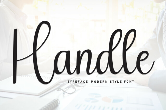 Handle Script Font - Download Free Font