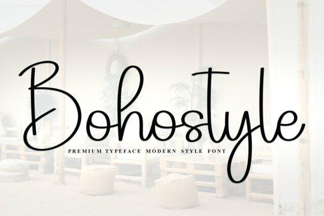 Bohostyle Script Font - Befonts