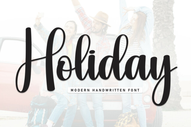 Holiday Script Font - Download Free Font