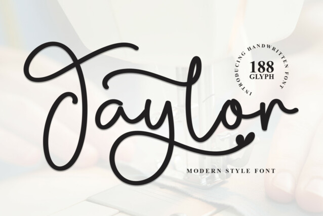 Taylor Script Font - Download Free Font