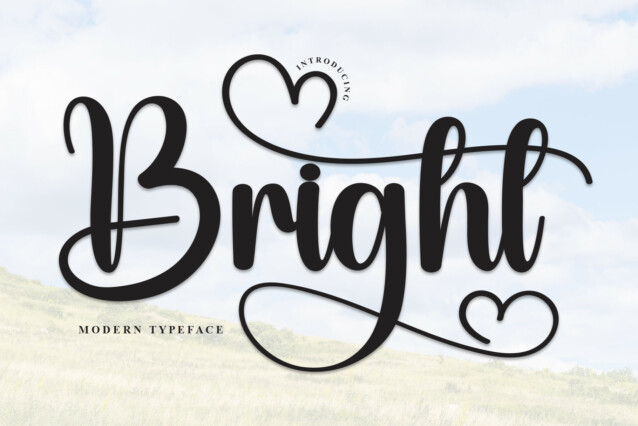 Cursive Bright Bright Handwritten Typeface - Befonts