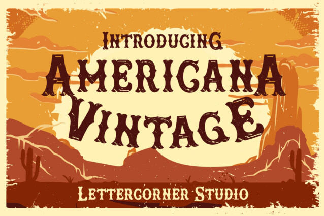 Americana Vintage Font - Download Free Font