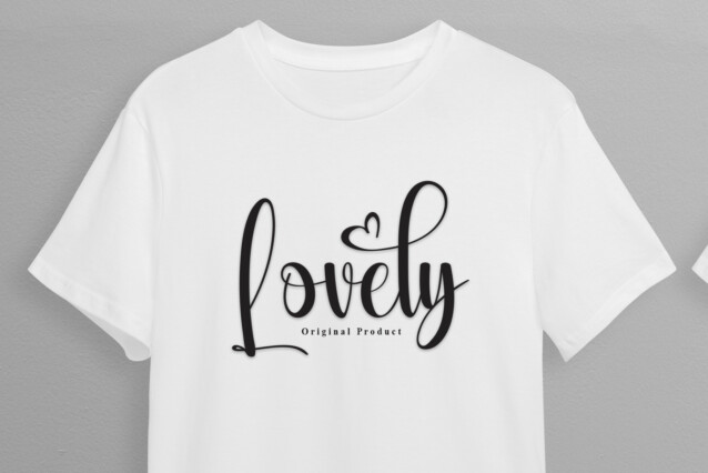 Angel Babyish Script Font preview image 3