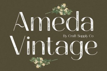 Ameda Vintage Font