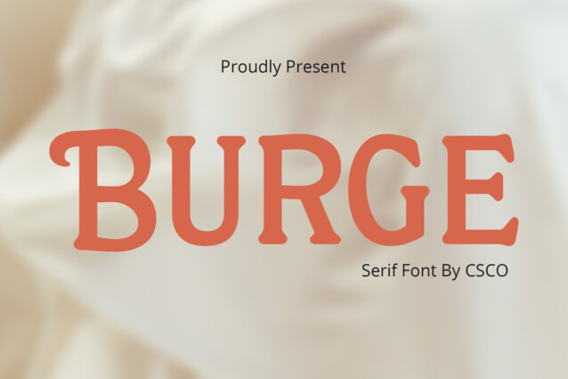 Burge Font - Download Free Font