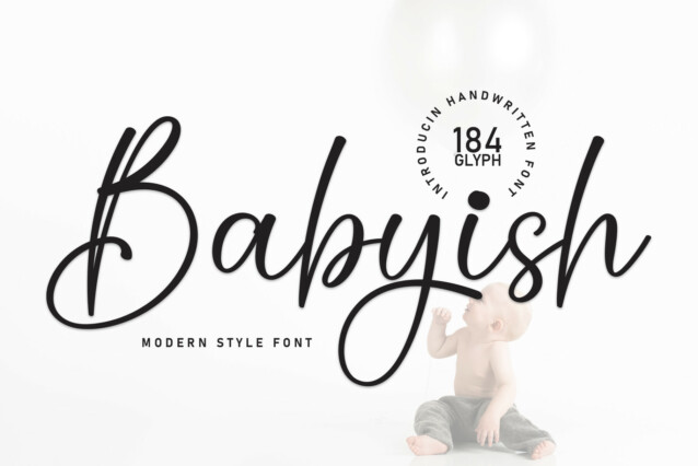 Babyish Script Font - Download Free Font