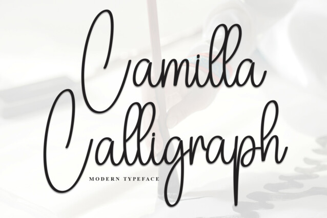 Camilla Calligraph Script Font - Download Free Font