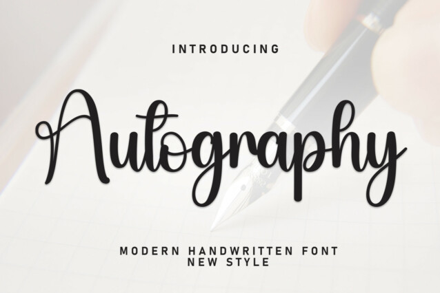 Autography Script Font - Download Free Font