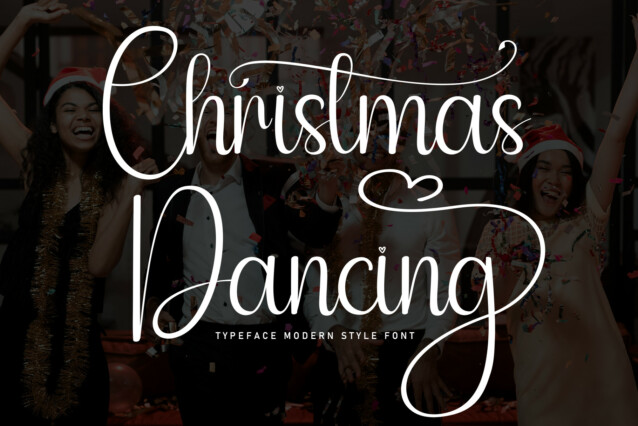 Christmas Dancing Script Font - Download Free Font