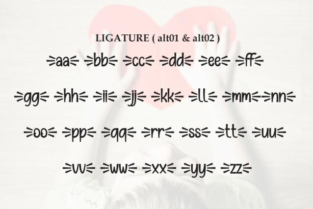 Love Samantha Display Font preview image 5