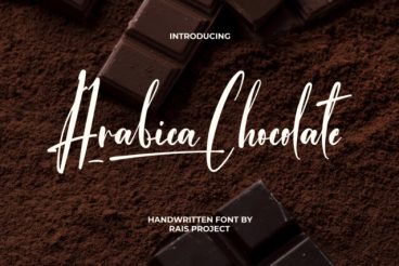 Arabica Chocolate Font