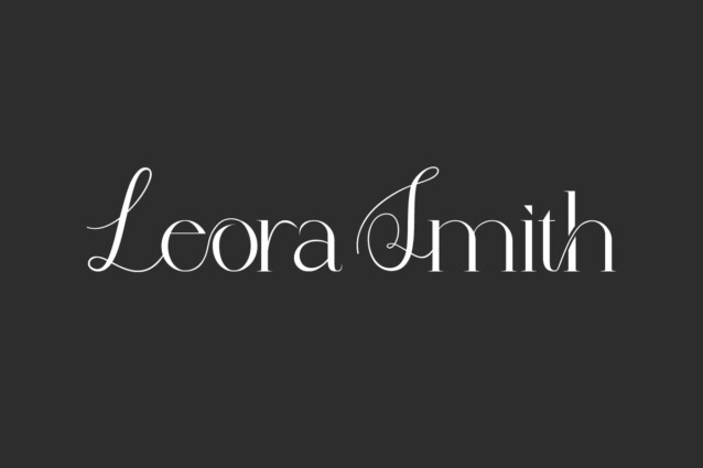 Leora Smith Font - Download Free Font