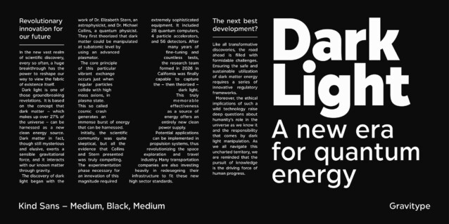 Kind Sans Font preview image 3