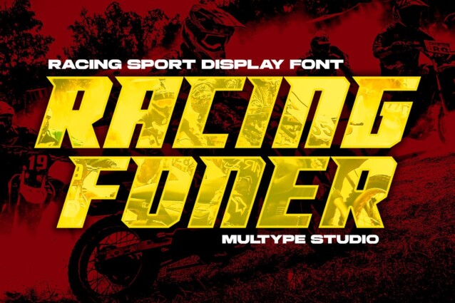 Racing Foner Font - Download Free Font