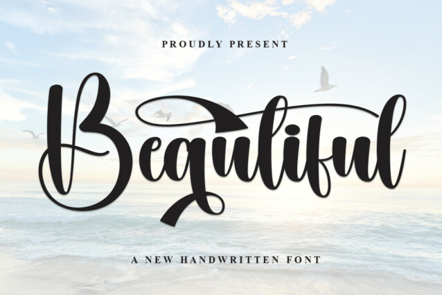 Beautiful Calligraphy Font - Download Free Font