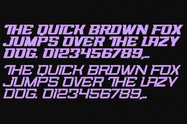 Heroes Racing Font preview image 4