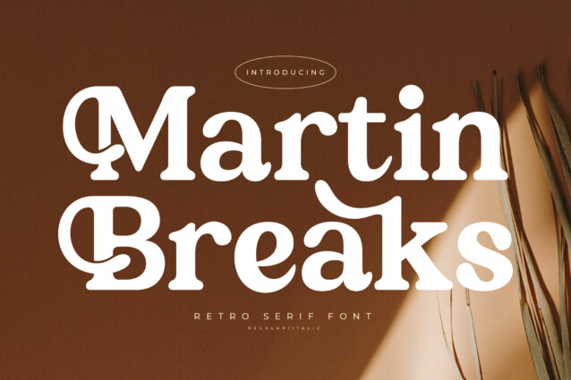 Martin Breaks Font - Download Free Font