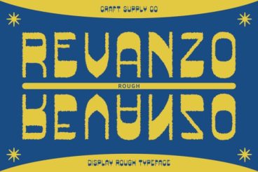 Revanzo Rough Font