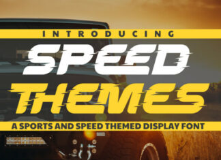Speed Themes Font