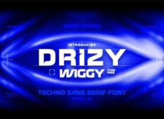 Drizy Wiggy Font
