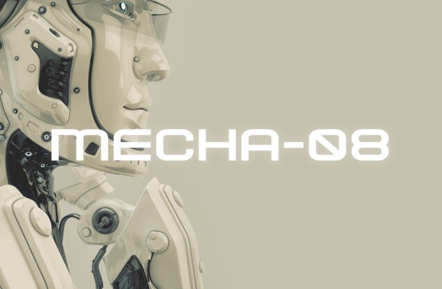 Mecha-08 Font - Download Free Font