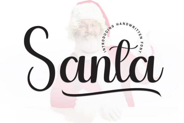 Santa Script Font - Download Free Font