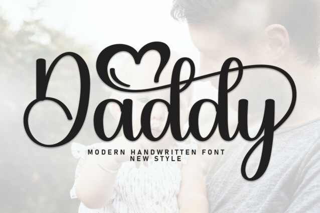 Daddy Script Font - Download Free Font