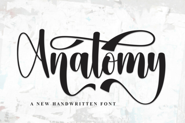 Anatomy Script Font - Download Free Font