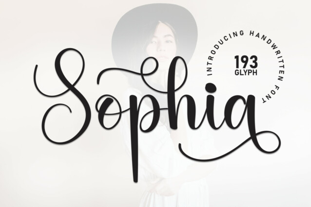 Sophia Script Font - Download Free Font