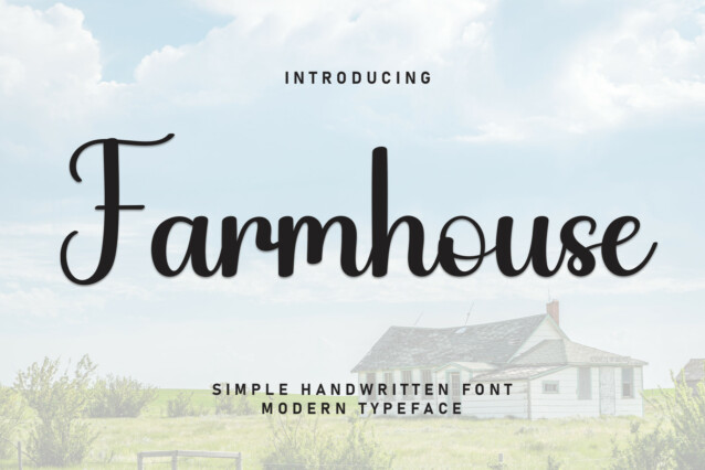 Farmhouse Script Font - Download Free Font