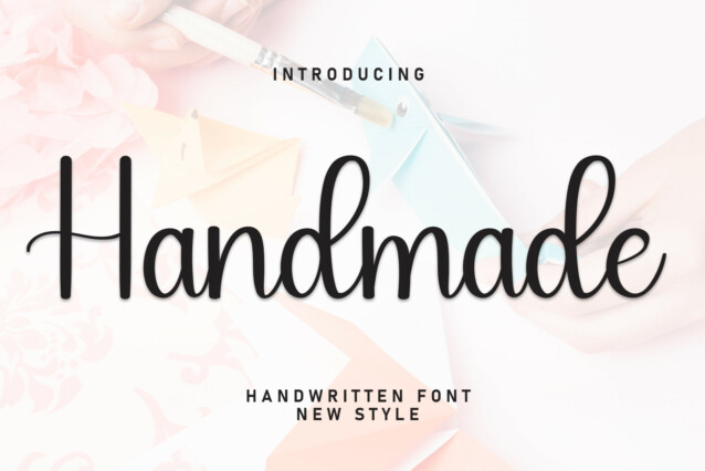 Handmade Script Typeface - Download Free Font
