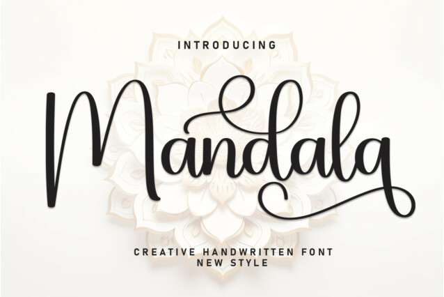 Mandala Script Font - Download Free Font