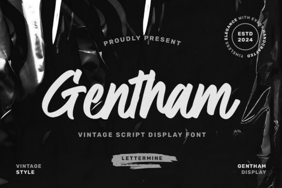 Gentham Font - Download Free Font