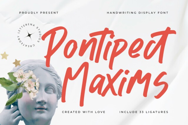 Pontipect Maxims Font