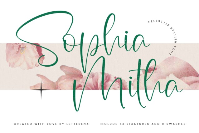 Sophia Mitha Font - Download Free Font