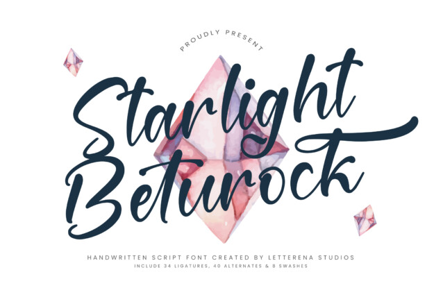 Starlight Beturock Font - Befonts