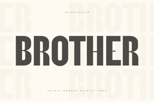 Brother Sans Serif Font - Download Free Font